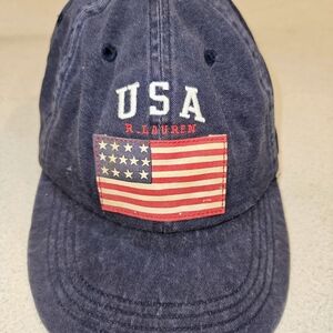 Ralph Lauren USA Flag Cap
